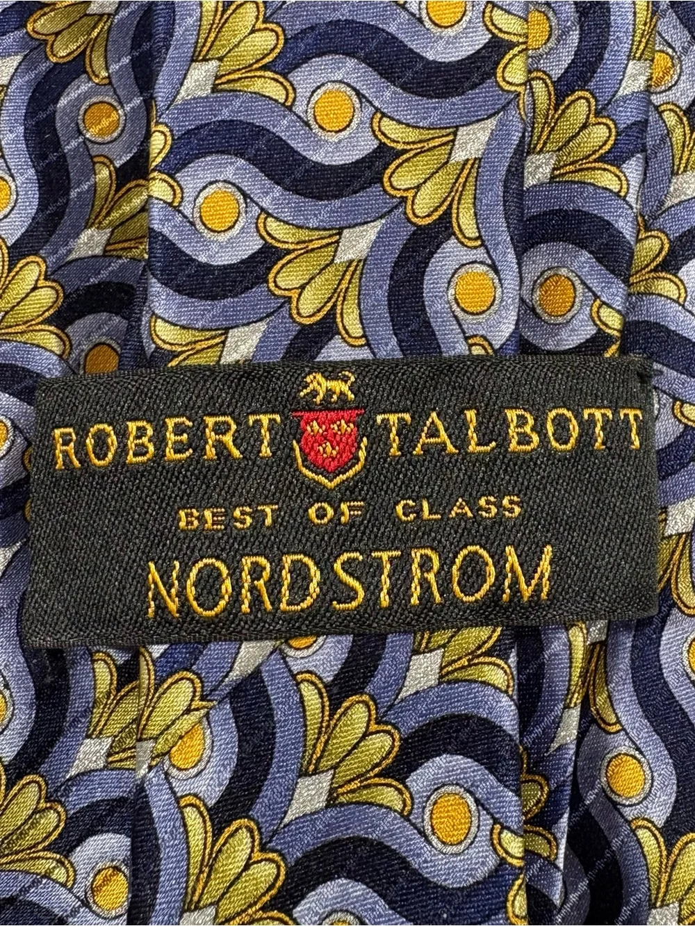 Robert Talbott Nordstrom Best Of Class Silk Tie Mens Necktie Handmade USA